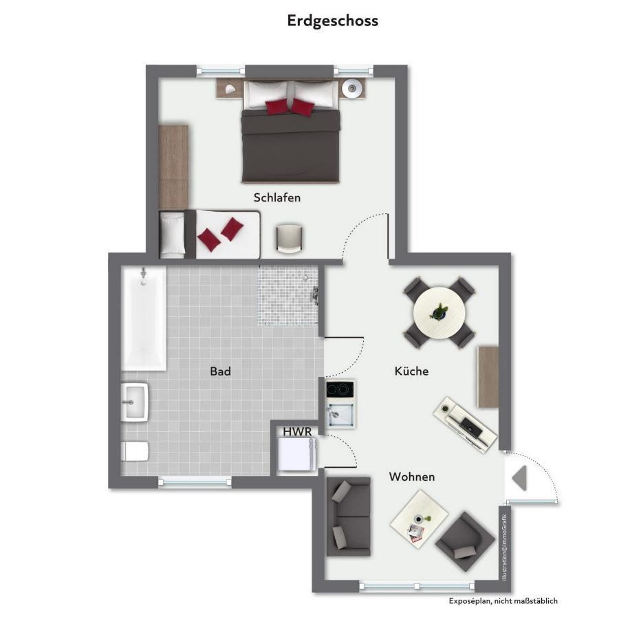 Poststrasse 32A Wohnung 01 Ostseebad Kühlungsborn エクステリア 写真